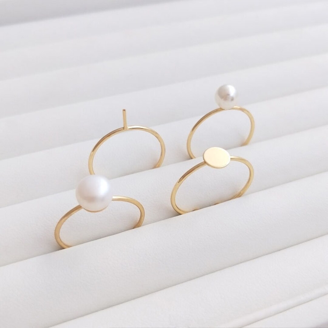 Support For Rings 10pcs Gold Plated Support Ring, Adjustable Cabochon Rings, Peg for Half ...