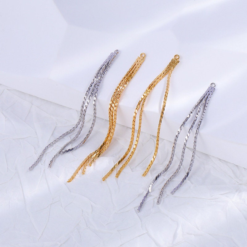 Orecchini Pendenti Con Perle d'Acqua Dolce In Argento Sterling Orecchini Pendenti Con Gancio a Catena Lunga Per Donne e Ragazze