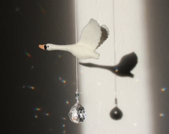 Sun catcher "Swan"