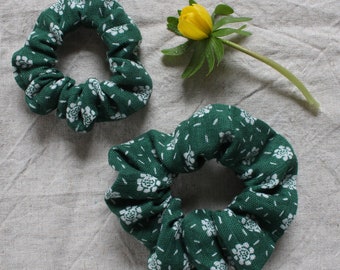 Musselin Scrunchie in 2 Größen / Scrunchie Kinder/ Musselin / Haargummi Musselin / Scrunchie Blumen / Scrunchie floral /