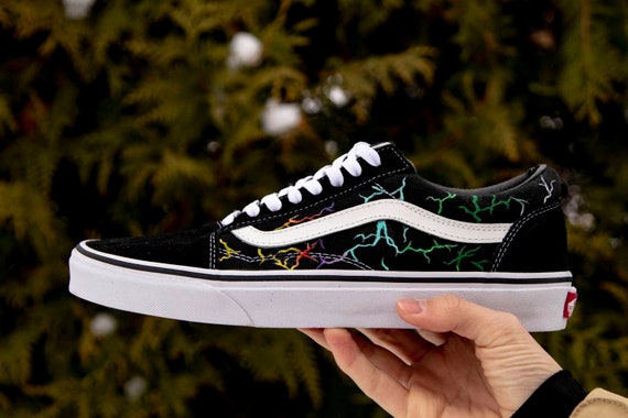 green lightning vans