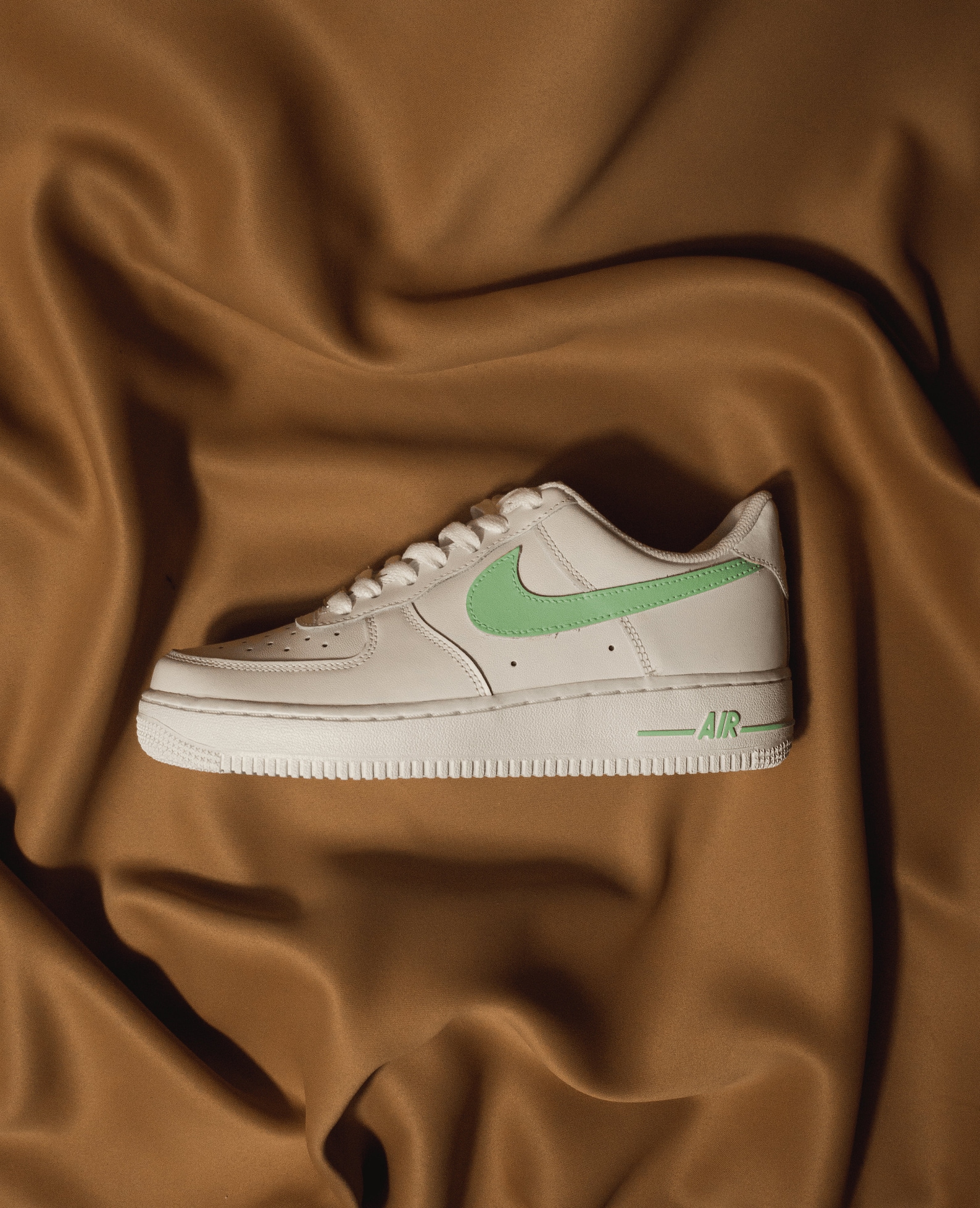 Pastel green Custom Nike Air force 1s Etsy