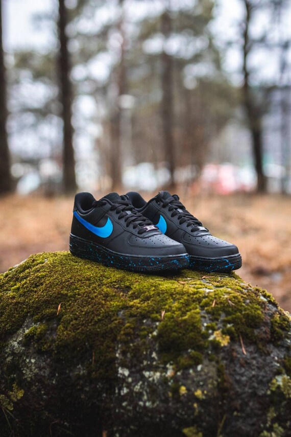 black air force painted