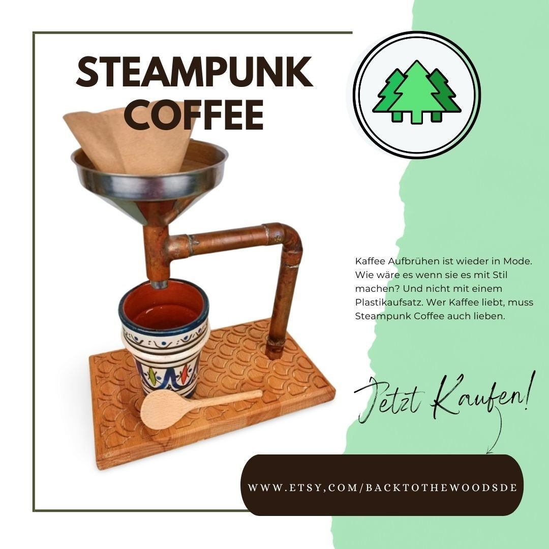 Steampunk Coffee, coffee, brewer, coffee brewer, coffee machine, coffee grinder, coffee cup