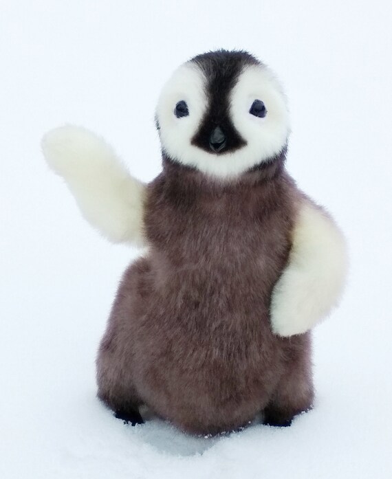 baby emperor penguin stuffed animal