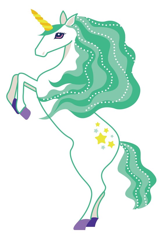 Download Great For Printing On T Shirts Silhouette Beautiful Unicorn Svg Cutting File For Cricut Magical Unicorn Clipart Sublimation Print Mugs Clip Art Art Collectibles