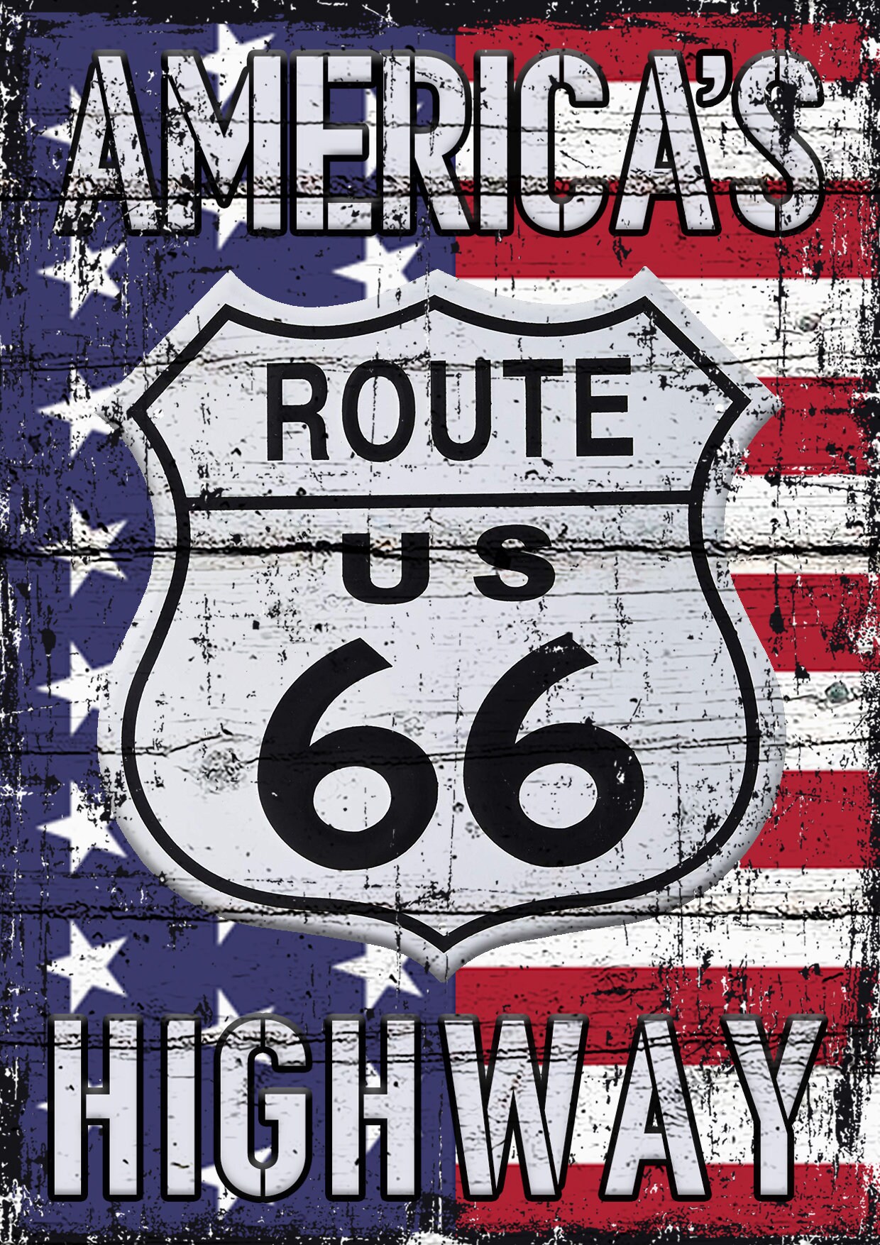 Route 66 Printable Bundle Pack 33 Pcs Digital Download Route 66 Print ...