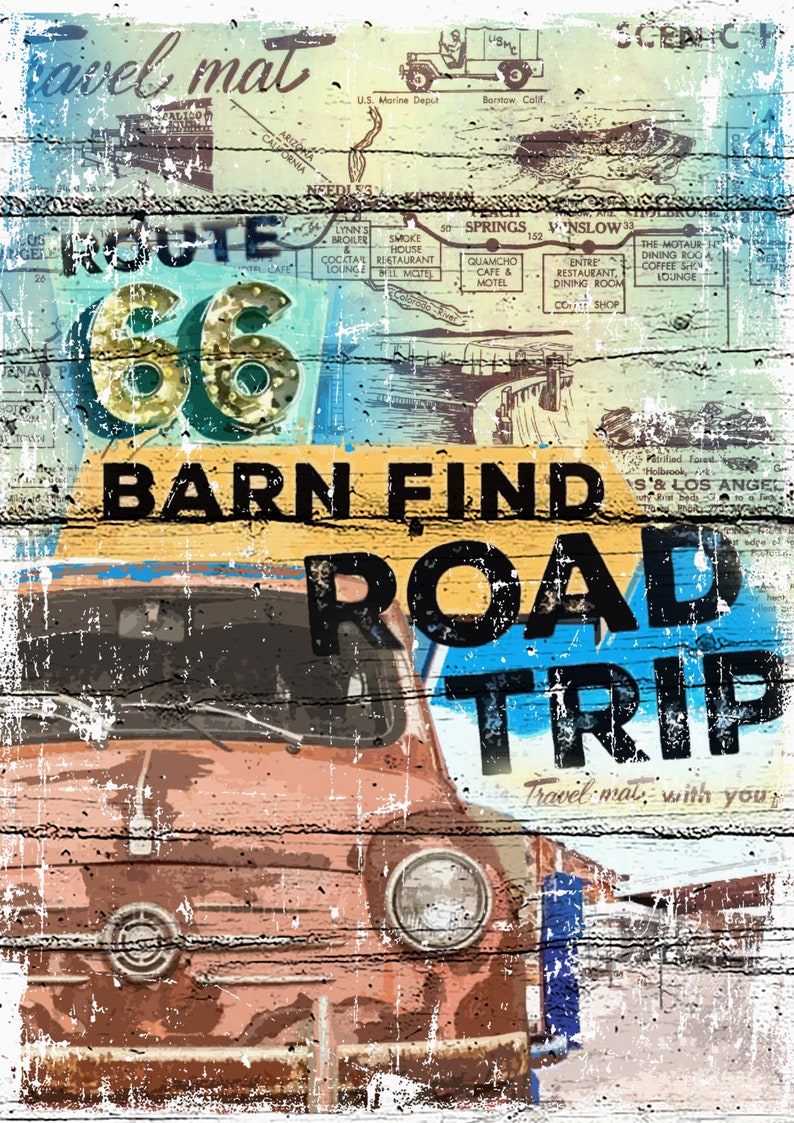 Route 66 Printable Bundle Pack 33 Pcs Digital (Download Now) - Etsy