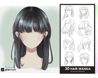 Anime hairstyles for girls how does the hair we choose affect our  characters image  Anime Art Magazine