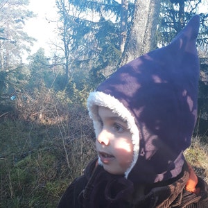 Robe & Pixie Hat Sewing Pattern Bundle: Merlin Magic Gown (PDF Pattern) image 6