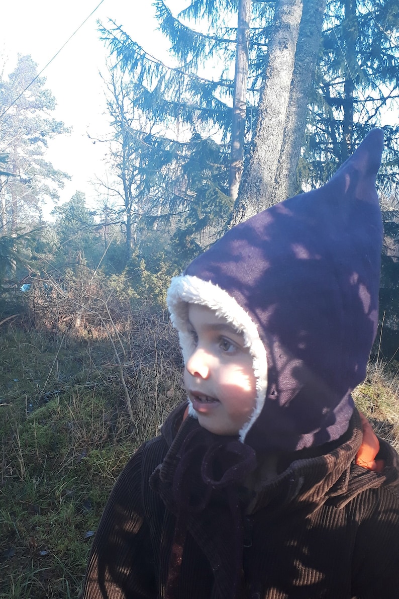 Robe & Pixie Hat Sewing Pattern Bundle: Merlin Magic Gown (PDF Pattern) image 6