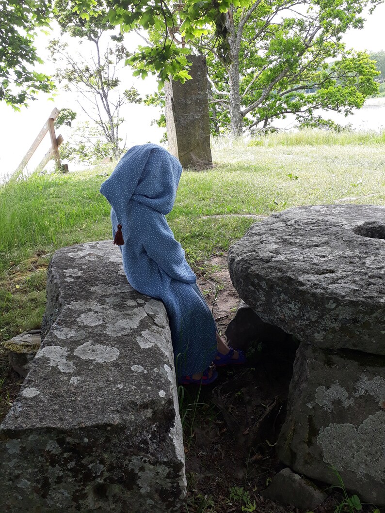 Robe & Pixie Hat Sewing Pattern Bundle: Merlin Magic Gown (PDF Pattern) image 5