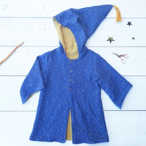 Robe & Pixie Hat Sewing Pattern Bundle: Merlin Magic Gown (PDF Pattern) image 2