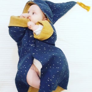 Robe & Pixie Hat Sewing Pattern Bundle: Merlin Magic Gown (PDF Pattern) image 3