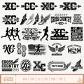 Cross Country SVG Bundle, Cross Country Team, Cross Country Running, Cross Country Mom, Cross Country Dad, Track and Field Svg, XC Sports product logo
