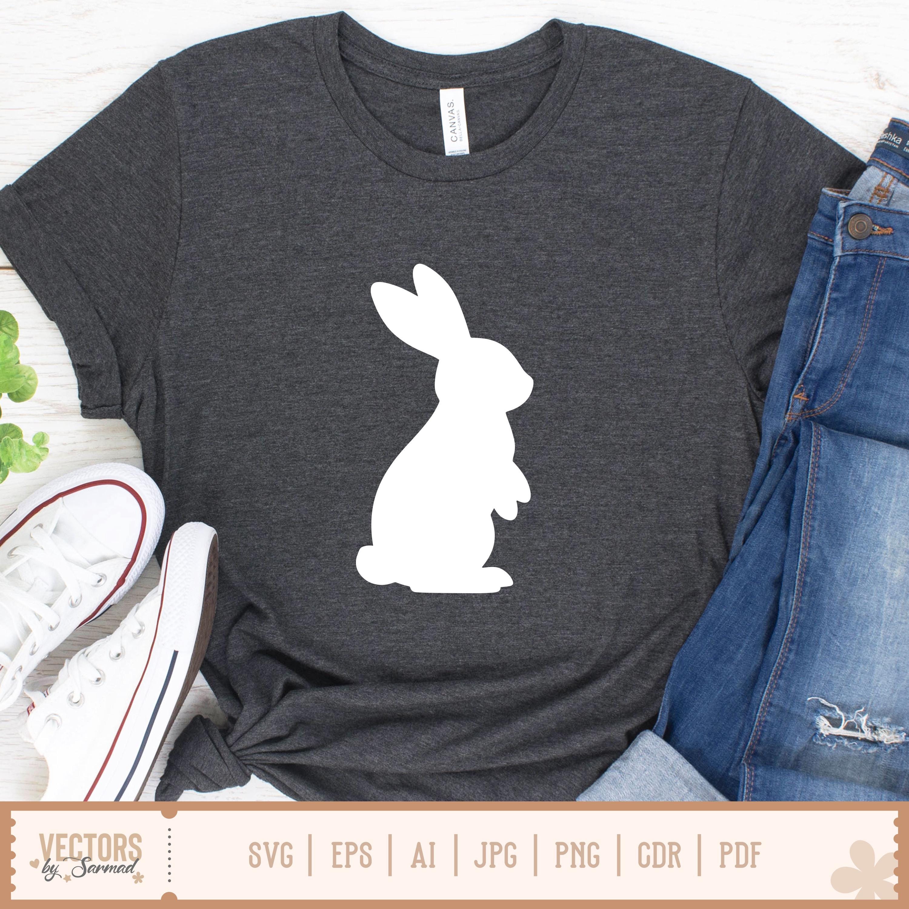 Rabbit SVG Bundle, Bunny SVG Bundle, Cute Rabbit Svg, Easter Bunny ...