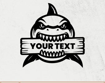 海の中のサメ SVG、サメ SVG、サメの顔 SVG、サメのデザイン SVG、サメのシルエット、サメの名前 SVG、サメのクリップアート、ホホジロザメ SVG