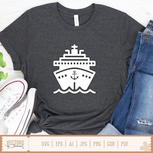 Kryssningsfartyg SVG, Kryssningsfartygspaket SVG, Kryssnings-SVG, Kryssningssemester-svg, Yacht-svg, Båt-svg, Familjekryssning-svg, Kryssningsfartygsclipart bild 8