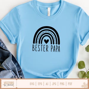 German Papa SVG Bundle, German Dad, Deutsche Plotterdatei Papa, Vatertag Svg, Vatertagsgeschenk, Deutsche Sprüche Svg, Laserdatei Papa image 16
