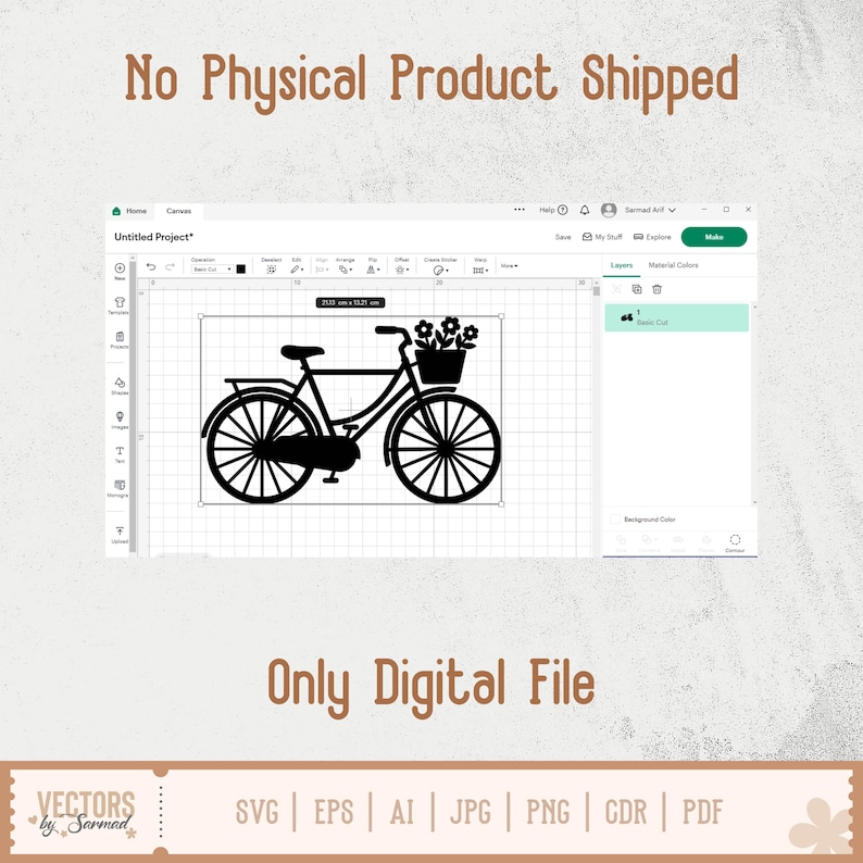 Cykel SVG, cykel clipart, cykel png, vintage cykel, cykelvektor, cykelsilhuett, utskrivbar cykel, gammaldags cykel svg bild 10