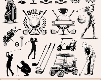 Golf SVG Bundle, Golf SVG, Golf Png, Golf Monogram SVG, Golf Name Svg, Golf ball svg, Golf club svg, Golfing Jpg,Golf Silhouette, Golfer svg