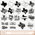 Texas Svg Bundle, Texas PNG, Texas Outline, Texas Silhouette, Made In Texas, Texas Home Svg, Floral Texas Svg, Texas Vector, Texas Varsity