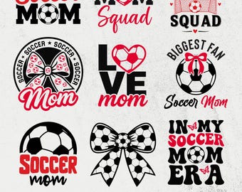 Soccer Mom Svg, Soccer Mom Png, Soccer Mom Svg Bundle, Soccer Mum Cut Files, Sports Mom Svg, Soccer Season Svg, Soccer Mom Life Svg