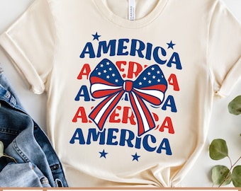 Kokette amerikanische Flagge SVG, Kokette 4. Juli PNG, 4. Juli SVG, Amerika Png, 4. Juli Sublimation, Patriotische Kokette svg