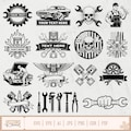 Mechanic Svg, Mechanic PNG, Mechanic Shirt Svg, Mechanic Tools Logo Svg, Auto Mechanic Svg, Repair Tools, Mechanic logo, Spark Plug Svg