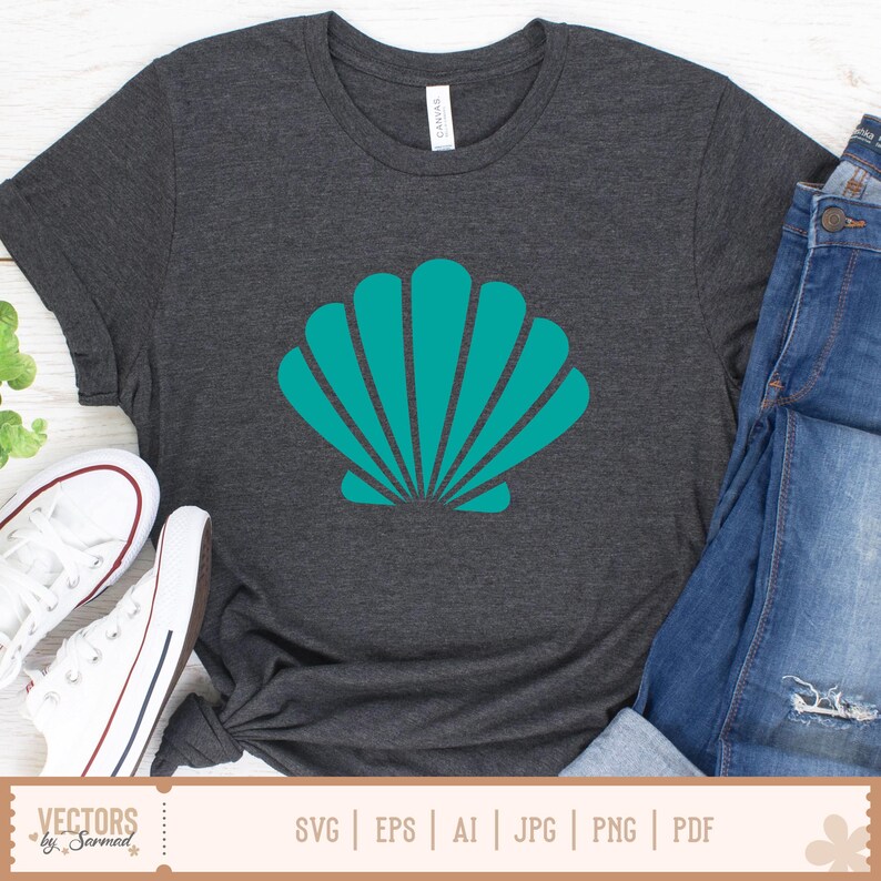 Shelline Svg Seashell SVG Bundle, Spiral Shell Svg, Conch Shell, Clam Shell, Layered ...