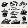 Cruise Ship SVG, Cruise Ship Bundle SVG, Cruise SVG, Cruise Vacation svg, Yacht Svg, Boat svg, Family Cruise svg, Cruise Ship Clipart product logo