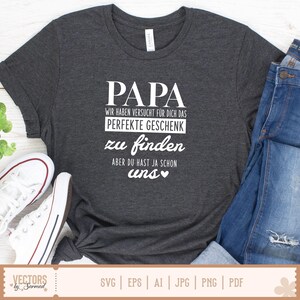 German Papa SVG Bundle, German Dad, Deutsche Plotterdatei Papa, Vatertag Svg, Vatertagsgeschenk, Deutsche Sprüche Svg, Laserdatei Papa image 9
