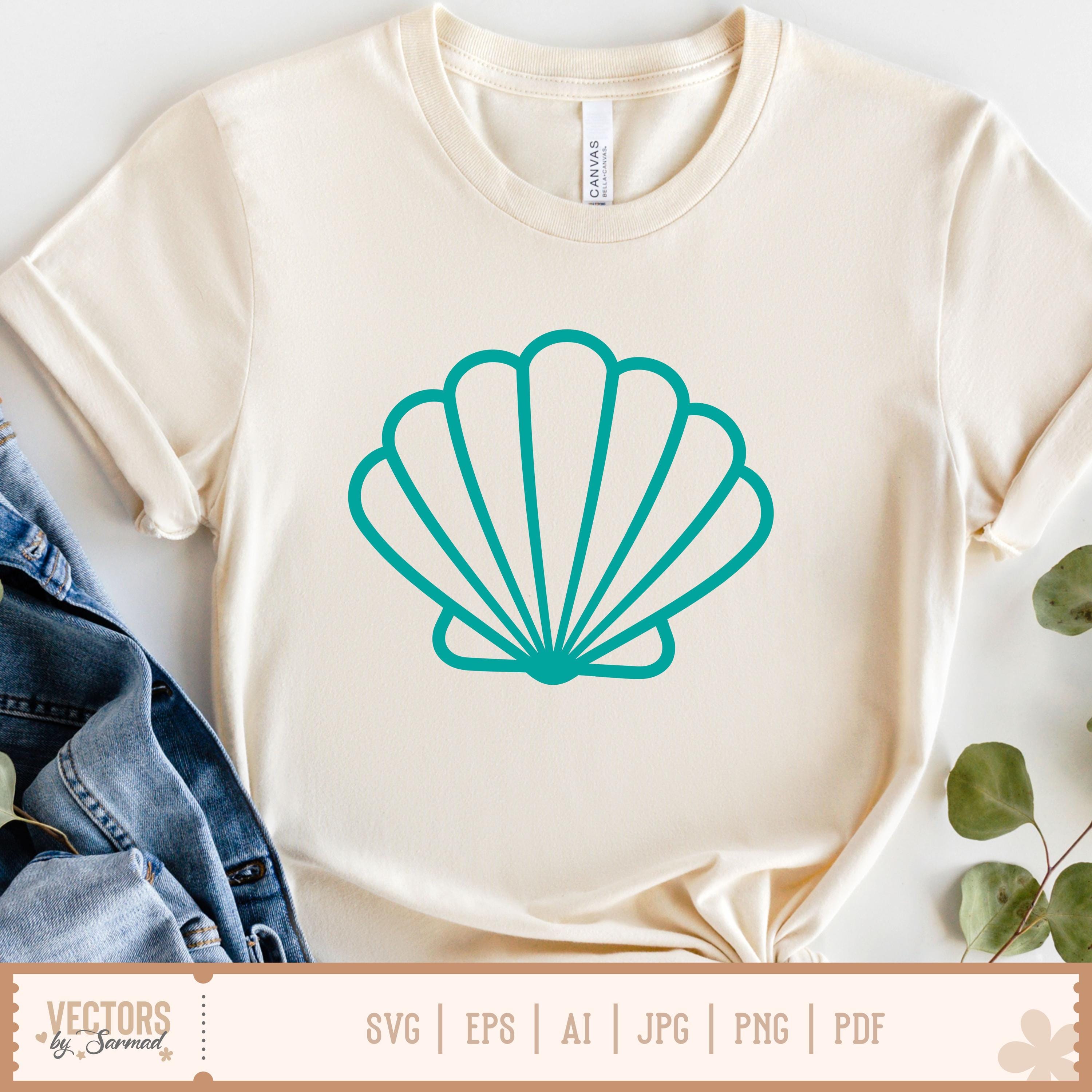 Shelline Svg Seashell SVG Bundle, Spiral Shell Svg, Conch Shell, Clam Shell, Layered ...