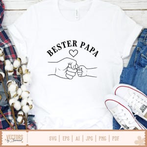 German Papa SVG Bundle, German Dad, Deutsche Plotterdatei Papa, Vatertag Svg, Vatertagsgeschenk, Deutsche Sprüche Svg, Laserdatei Papa image 3