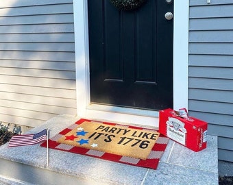 Party like it’s 1776 doormat