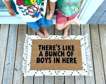 There’s like a bunch of boys doormat