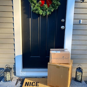 Nice package doormat, funny doormat, housewarming gift