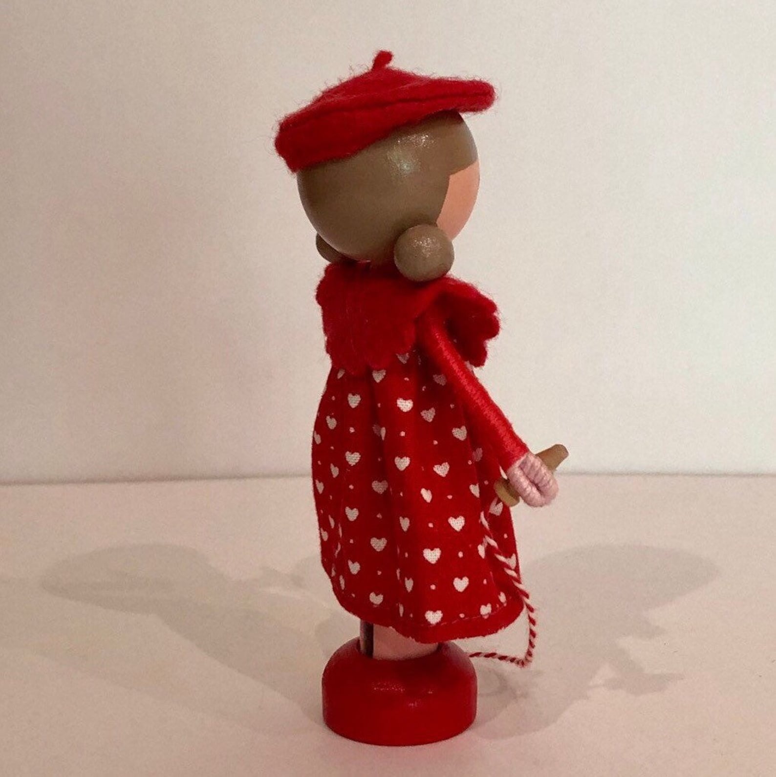 Small Wooden Doll by Marydollpins Handmade Peg Dolls Etsy