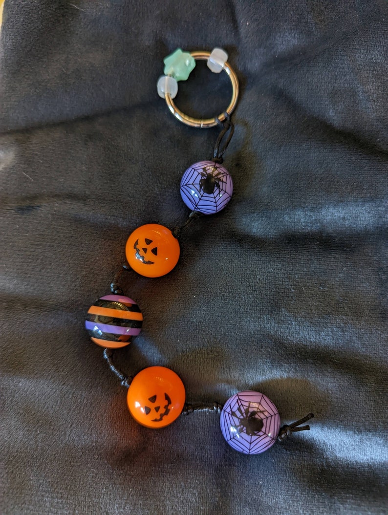 Halloween Anal Beads Jack-O-Lantern Anal Beads Anal Toy image 4