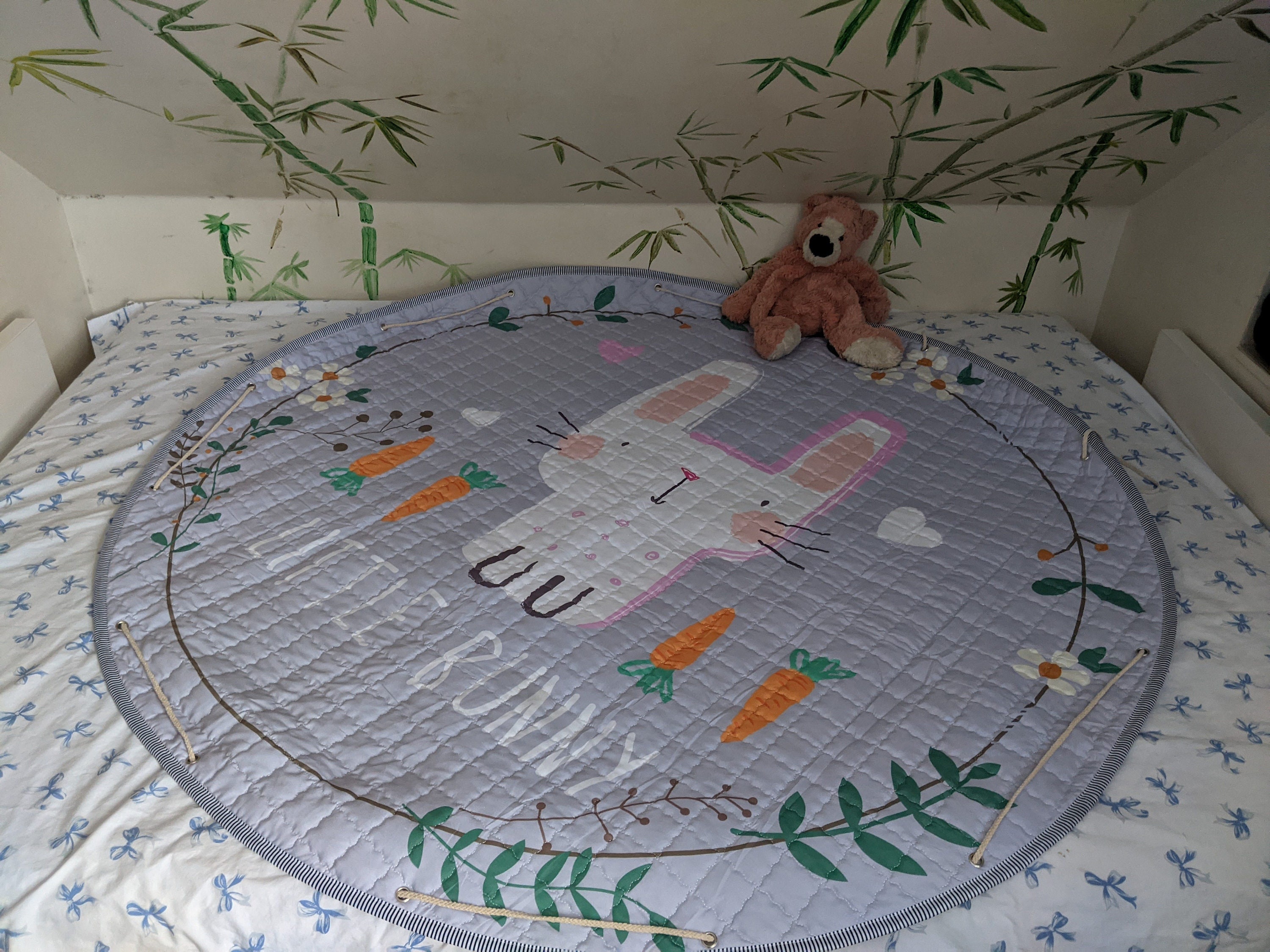 Easter Bunny ABDL Little Space Play Mat Adult Baby Play Etsy