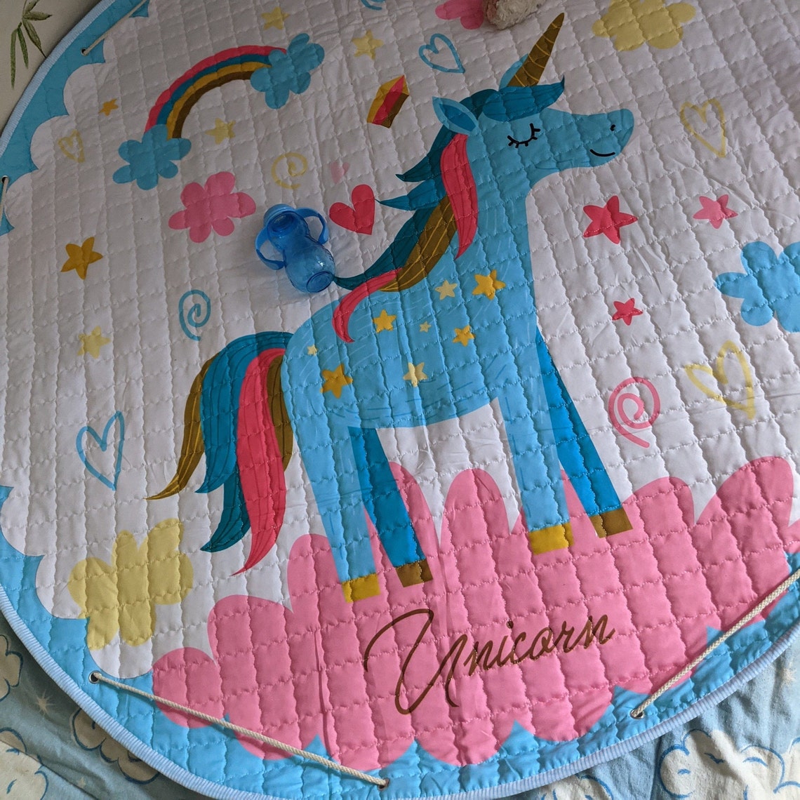 ABDL Little Space Play Mat Adult Baby Play Mat Unicorn Play Etsy