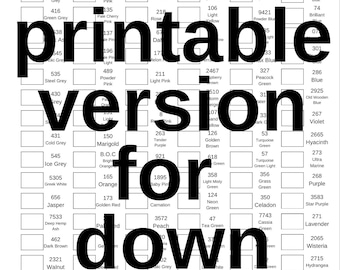 BORN BRAND 144er Pack - Farbmuster für Marker & Stifte (144-Farben-PDF) | Brush Lettering, Bullet Journal, Planerbedarf