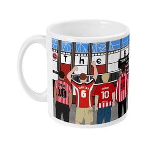 Inspired by Sheffield United Legends with stadium 11oz Mug