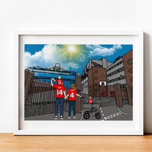 Personalised Liverpool FC Art Work