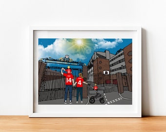 Personalised Liverpool FC Art Work