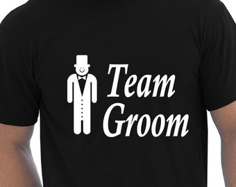 Print4u Team Groom Grappige Mens Stag Night Stag Do T-Shirt