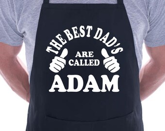 Print4u personalisierte Custom Printed Best Dad es Are Called (Add Any Name) BBQ Apron Fathers Day Gift