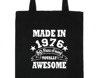 Bolsa de mano hecha en 1976, regalo de 50 cumpleaños