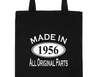 Made In 1956 Tote Bag, 70th Birthday Gift