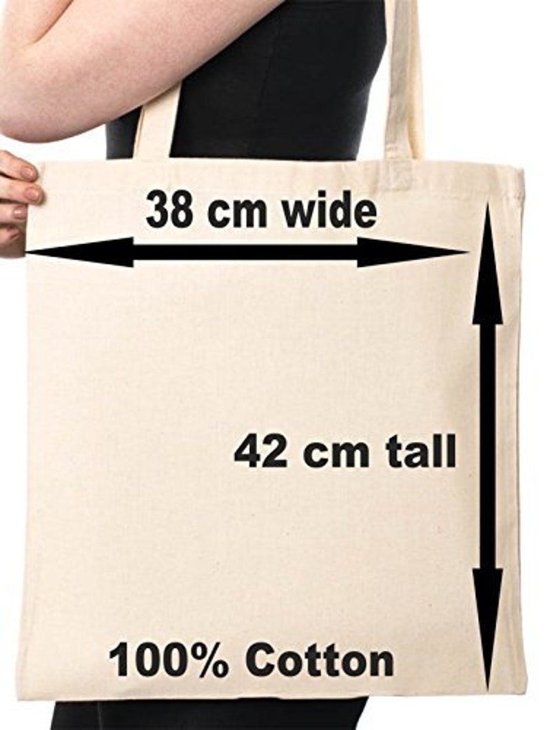 Print4U Happy Caravaner Camping Holiday Funny Reusable Shopping Tote Bag image 5